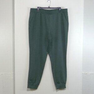 Eddie Bauer Joggers Lounge Pants Green XL